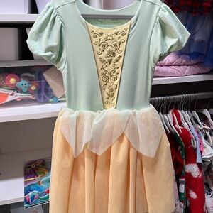 Little Sleepies Princess Tiana Tulle Dress NWOT Size 5